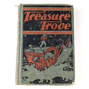Vintage 30s Treasure Trove Story Collection Hardcover Book